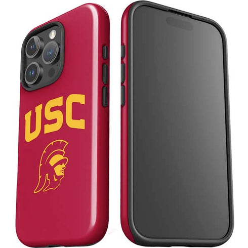 University of Southern California USC Trojan Logo iPhone 16 Pro Impact Case